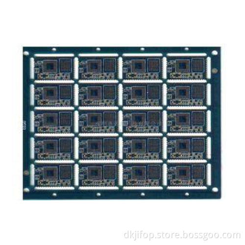4 Layer Bluetooth PCB Board With ENIG / Blue Soldermask , 5